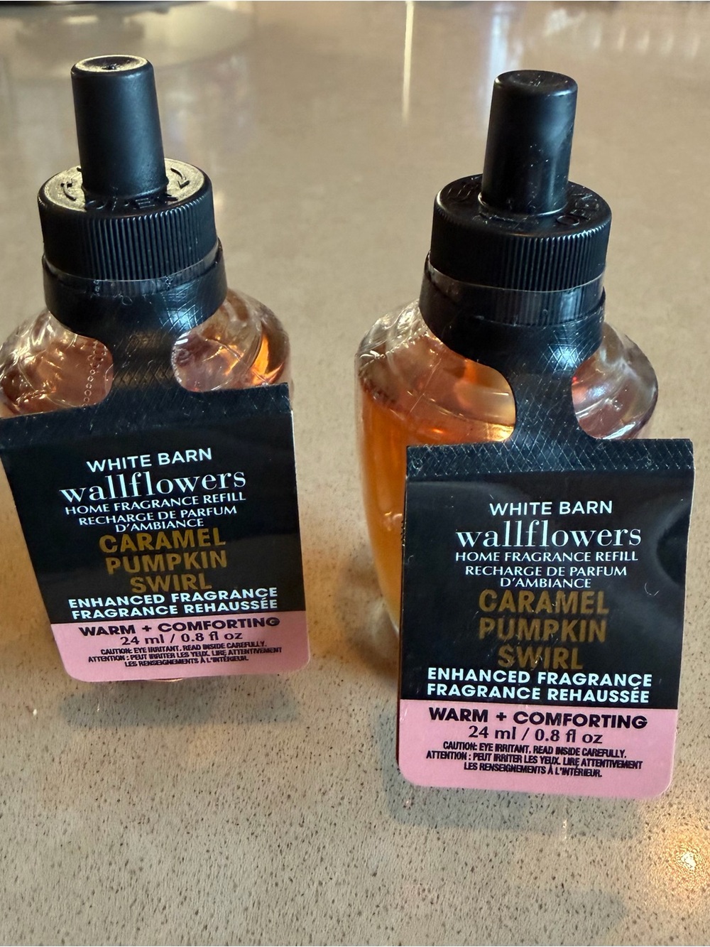 Wallflowers Refill Duo - Caramel Pumpkin Swirl-Bath and Body Works